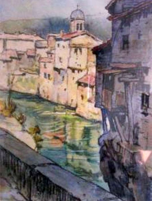 Vue de Pont-enRoyans par Luc Barbier