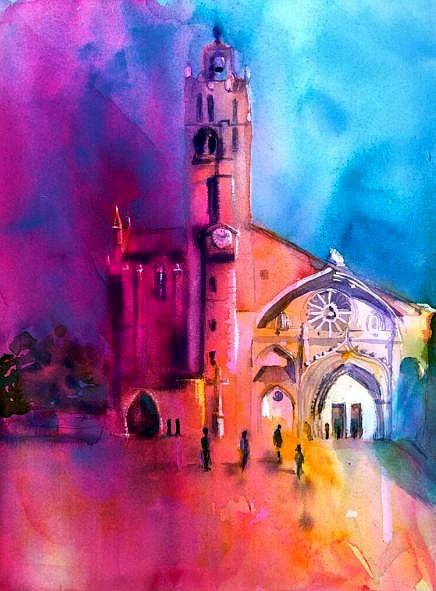 Cath&eacute;drale de St-Etienne par Virginie Schroeder