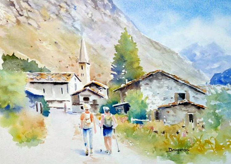Balade &agrave; Bonneval sur Arc par Jacques Daugeron