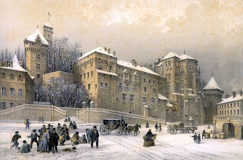 Ch&acirc;teau ducal  &agrave; Chamb&eacute;ry
