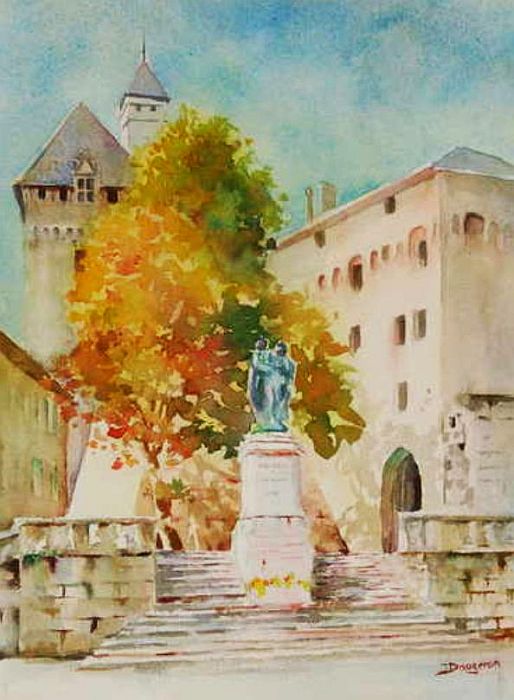 Ch&acirc;teau des ducs de Savoie Par Jacques Daugeron