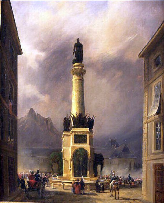 La fontaine des &eacute;l&eacute;phants  &agrave; Chamb&eacute;ry