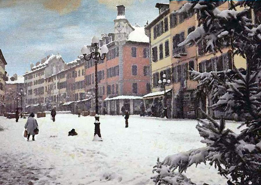 Place Saint-L&eacute;ger &agrave; Chamb&eacute;ry par Dan Kopel