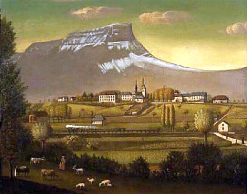 Myans et  col Granier par Pierre Mallet