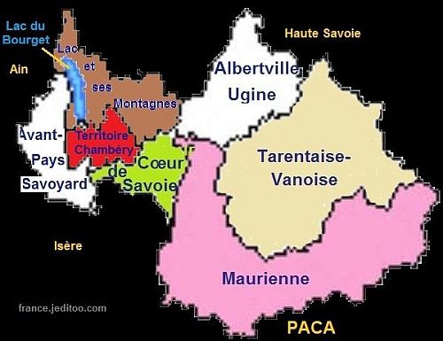 carte territoires de SAvoie