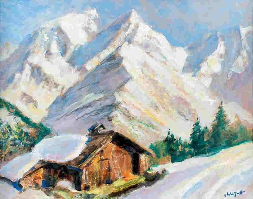 Mont d'Arbois et Mont Blanc Marcel Wibault