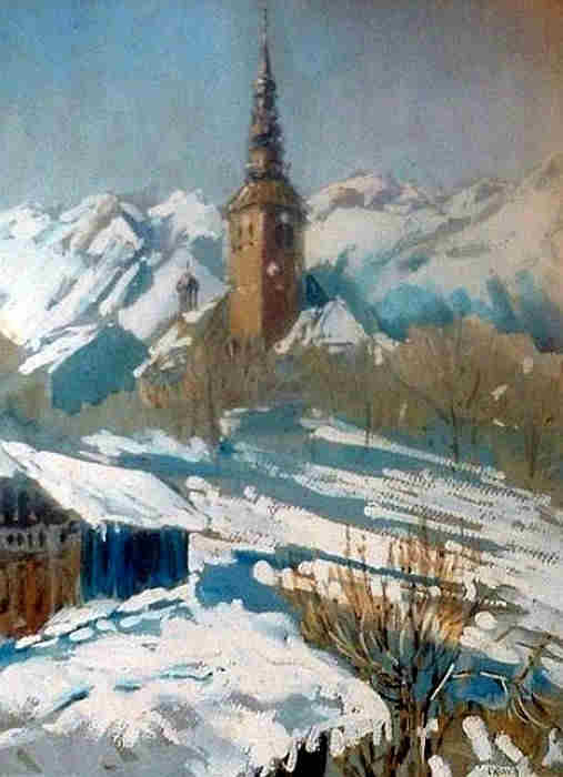 Combloux par Blanche de la M&eacute;nardi&egrave;re