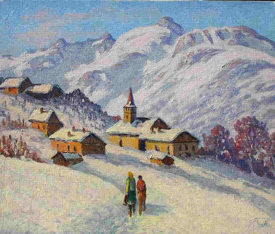 Eglise de Domancy par Florent Chad&eacute;