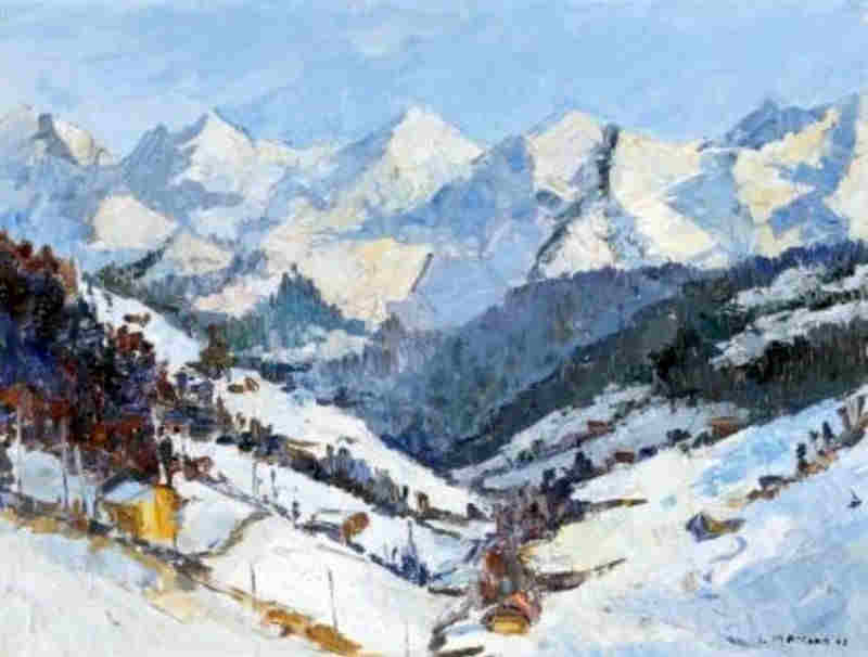 Les Aravis par L&eacute;o Massard