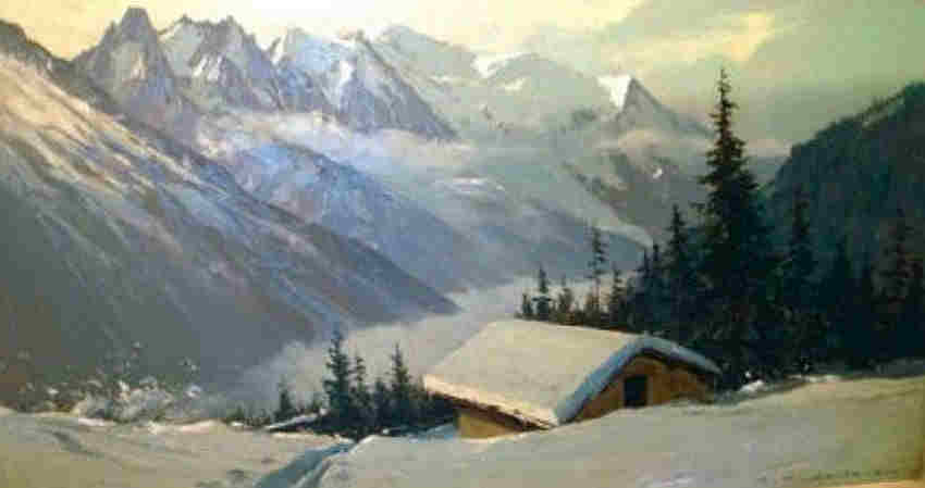 Mont Blanc, Chamonix Henri Contencin