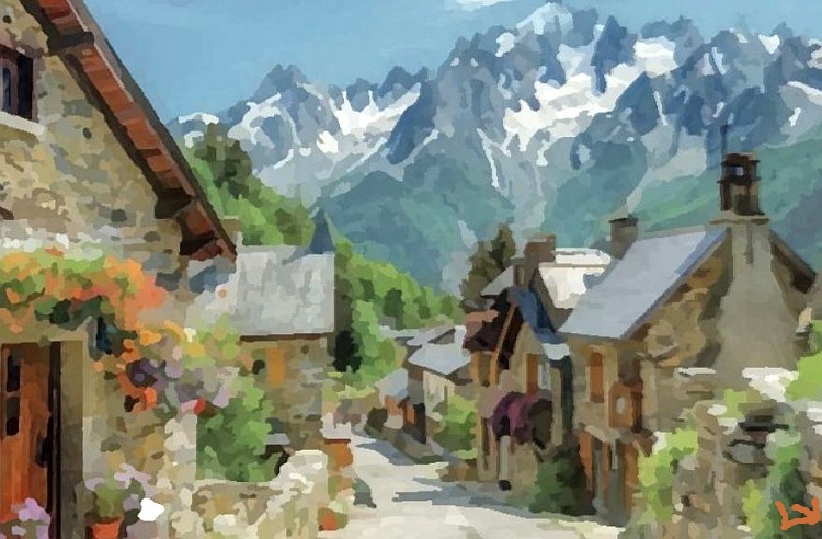 Saint Lary Soulan par Laura Voolu