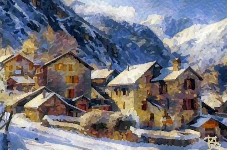 St-Paul sur Ubaye par Dan Kopel