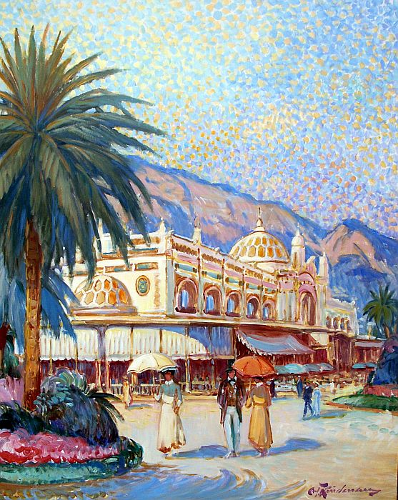 Le café de Paris par Martin Lindeneau
