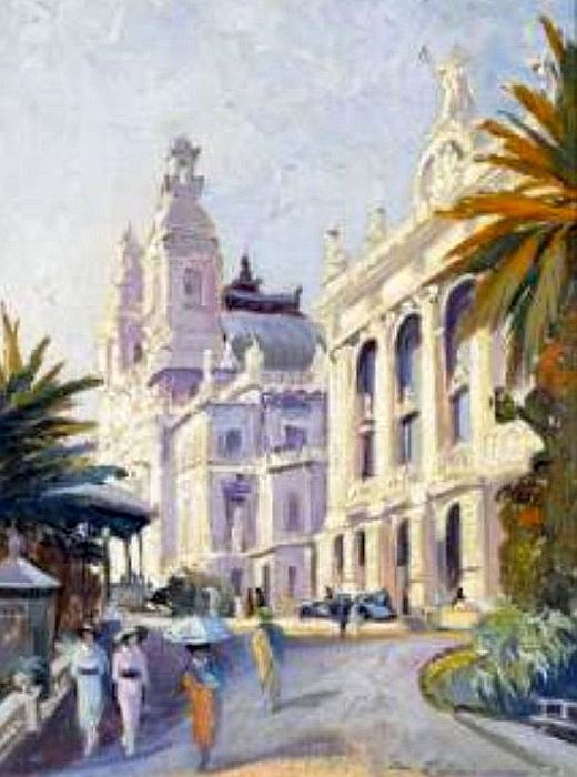 Monte-Carlo, le théâtre par Martin Lindenau