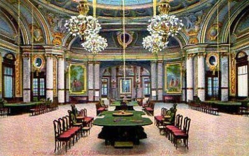 La salle Schmitt du Casino de Monte-Carlo, années 1900