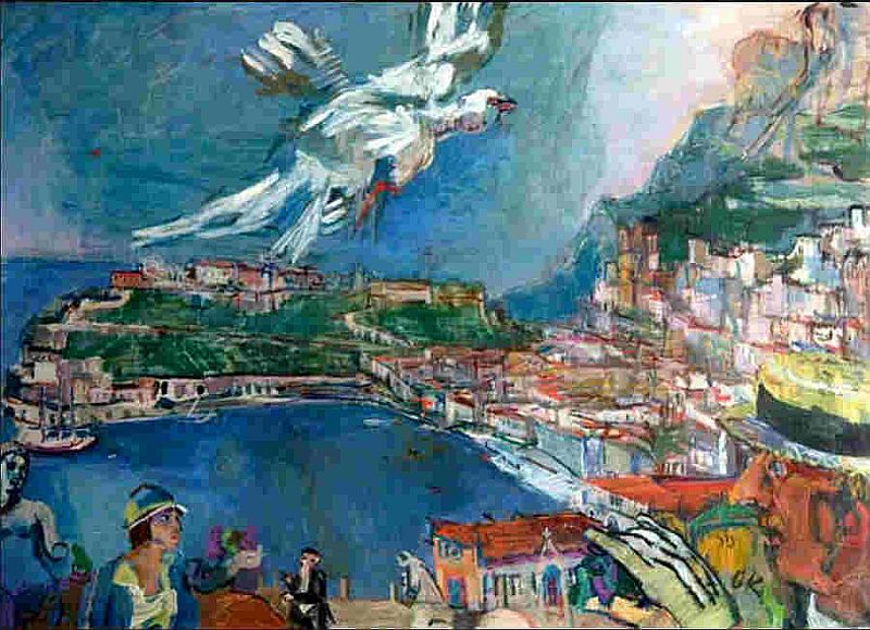 Monte Carlo par Oskar Kokoshka